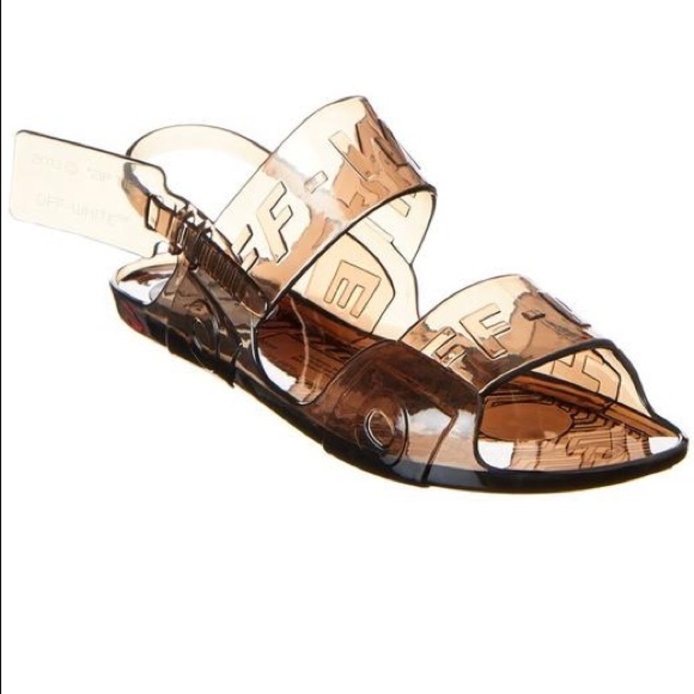 Jelly Off-white Sandals